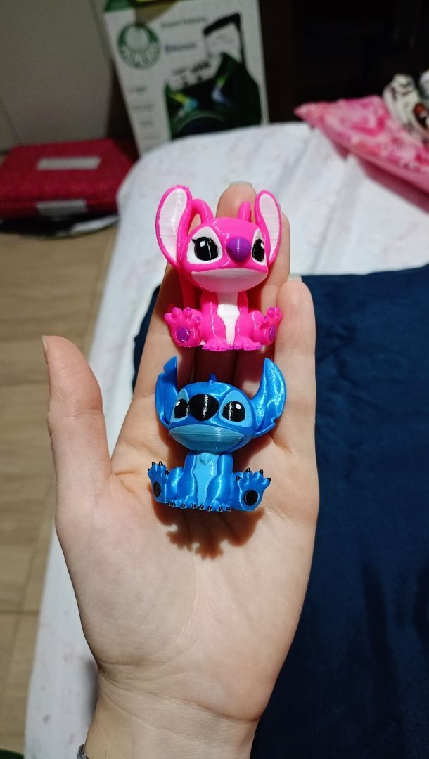 Miniatura Angel e Stitch